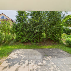 Helle 2-Zimmer-Erdgeschoss-Wohnung mit Gartenanteil und Stellplatz - 154.000€